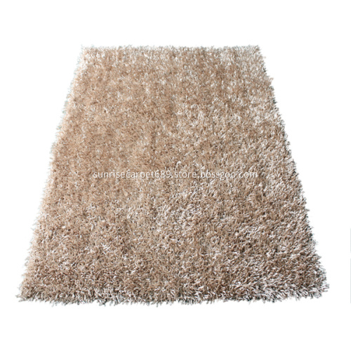 Viscose shaggy mixed color/design Carpet
